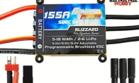 Genesis Power Blizzard Series 155A Programmable Brushless ESC w/ SBEC 5A