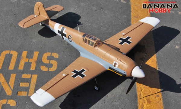 FMS 4 CH Brown Mini BF109 RC Warbird Airplane Parts