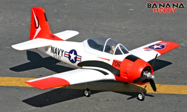 FMS 4 CH Red Mini T 28 Trojan RC Warbird Airplane Parts