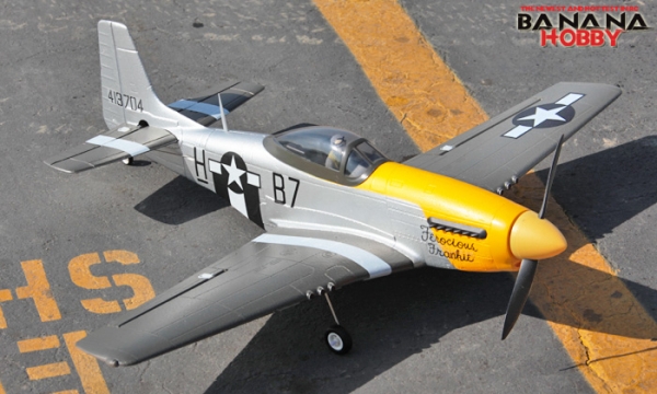 FMS 4 CH Yellow Mini P51 D Mustang RC Warbird Airplane Parts