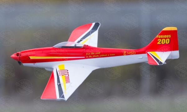 HSD 4 CH Red Furious 200 RC Sport Airplane Parts