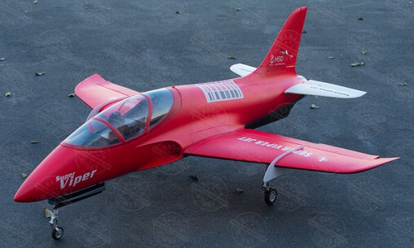 HSD 6 CH Red Super Viper 105mm RC EDF Jet Parts