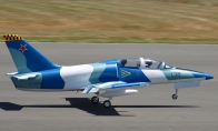 12 CH AeroFoam Blue Arctic Camo L-39 Albatros 105mm V2 PRO RC EDF Jet