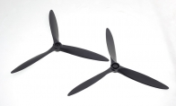 2 x 3-Blade Propeller for Air Epic 5 CH Red Sky Trainer N9258 w/ Flaps 1400mm RC Trainer Airplane