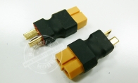 2 x XT-60 Female to Deans T-Plug Male Adapter for HSD | Air Epic 4 CH F-22 Raptor RC EDF Jet