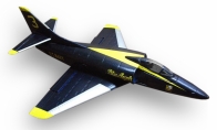3 CH BlitzRCWorks Blue Mini A-4 Skyhawk RC EDF Jet