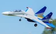 4 CH XFly-Model Sukhoi Grey Su-27 Twin 50mm RC EDF Jet PNP