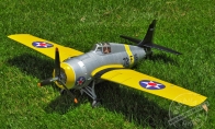 5 CH BlitzRCWorks Yellow F4F Wildcat RC Warbird Airplane PNP