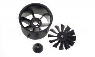 64mm ducted fan 12-blade w/o motor, Flyfans K8, L39, MiG25, Su-27 for FlyFans 6 CH Baltic Bees L-39 Albatros 64mm RC EDF Jet