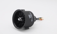 80mm ducted fan 12-blade with 3280-KV2200 motor (6S version) for Xfly-Model 6 CH T-7A Red Hawk 80mm / 6 CH Alpha Jet 80mm / 6 CH Sirius 80mm RC Planes