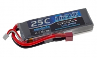 BlitzRCWorks 11.1V 2200mAh 25C LiPo Battery for Air Epic 5 CH Red Sky Trainer G-Kemy w/ Flaps 1400mm RC Trainer Airplane