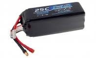 BlitzRCWorks 22.2V 4000mAh 25C (Banana connector) LiPo Battery for BlitzRCWorks 7 CH YF-23 RC EDF Jet
