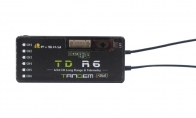 FrSky 2.4GHz 900MHz Tandem Dual-Band TD R6 Receiver with 6CH Ports