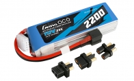Gens Ace Gens Ace 3S 11.1V 2200mAh 25C Lipo Battery Pack w/ EC3 + XT60 + Deans Connectors for XFly-Model 4 CH Glastar V2 1233mm (48.5") RC Trainer Airplane