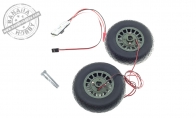 Main Wheel with brakes, Super B-25 for BlitzRCWorks 8 CH Super B-25 Mitchell Bomber RC Warbird Airplane