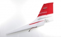 Red Vertical Fin for Air Epic 5 CH Red Sky Trainer G-Kemy w/ Flaps 1400mm RC Trainer Airplane