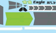 XFly Eagle Decal Sheet - Green for XFLY-MODEL 5 CH Green Eagle Twin 40mm RC EDF Jet