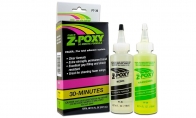 Zap Zap Z-Poxy 30 Minute Epoxy Glue Set (8 oz) for AF Model | AeroFoam 12 CH White Red Aermacchi MB-339 105mm RC EDF Jet