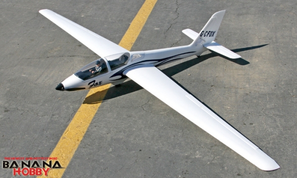FMS 4 CH Fox RC Sailplane Glider Parts