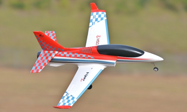 HSD 4 CH Red Checker Viper 75mm RC EDF Jet Parts