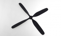 10.5x8 4-Blade Propeller for BlitzRCWorks 5 CH Pilatus PC-9 1200mm / 5 CH P-51D Mustang 1200mm RC Planes