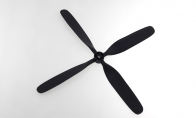 10.5x8 4-Blade Propeller for Sky Flight Hobby 5 CH Red P-51D Mustang 1200mm RC Warbird Airplane