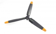 12*6 3-Bladed Propeller , LX F4F Wildcat for BlitzRCWorks 5 CH Blue F4F Wildcat RC Warbird Airplane