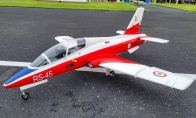 12 CH AF Model White Red Aermacchi MB-339 105mm RC EDF Jet