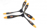 13x5 3-Bladed Propeller Set, LX B-25 for BlitzRCWorks 8 CH Super B-25 Mitchell Bomber RC Warbird Airplane