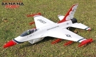 3 CH BlitzRCWorks Mini F-16 V2 w/ Gyro RC EDF Jet RTF