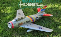 3 CH BlitzRCWorks Mini F-86 Sabre V2 w/ Gyro RC EDF Jet