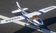 5 CH BlitzRCWorks Blue Sky Trainer N9258 w/ Flaps 1400mm RC Trainer Airplane ARF