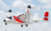 5 CH BlitzRCWorks Coast Guard VTOL V-22 Osprey RC Warbird Airplane RTF