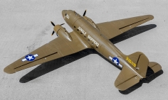 6 CH AF Model Green C-47 DC-3 Skytrain RC Warbird Airplane PNP