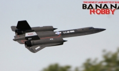 6 CH Sky Flight Hobby SR-71 Blackbird V2 RC EDF Jet PNP