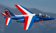 6 CH XFly-Model Patrouille de France Alpha Jet 80mm RC EDF Jet PNP