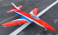 6 CH XFly-Model Red Sirius 80mm RC EDF Jet
