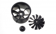 64mm ducted fan 12-blade w/o motor, Flyfans K8, L39, MiG25, Su-27 for FlyFans 6 CH Black Diamond L-39 Albatros 64mm RC EDF Jet