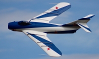 7 CH AF Model Blue White MiG-17 90mm RC EDF Jet