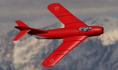 7 CH AF Model Red Falcons MiG-17 90mm RC EDF Jet PNP