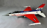 9 CH JetRuler Scheme01 1/8.5 F-16 Fighting Falcon 1.81M (71.3") Composite (Turbine Ready) RC Turbine Jet