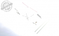 Accessory parts pack for BlitzRCWorks 5 CH Super Sky Surfer RC Sailplane Glider