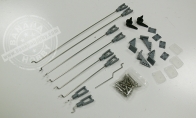 Accessory parts pack, LX 70mm F22 for Sky Flight Hobby 5 CH F-22 Raptor V3 RC EDF Jet