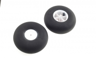 Airfilled Wheel Set (53mm x 135mm) for Xfly-Model 4 CH Glastar V2 1233mm (48.5") RC Trainer Airplane