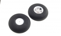 Airfilled Wheel Set (53mm x 135mm) for XFly-Model 4 CH Glastar V2 1233mm (48.5") RC Trainer Airplane