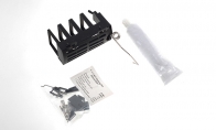 Battery Tray, Accessories pack part, Glue tube for Sky Flight Hobby 4 CH F-117 Stealth Fighter RC EDF Jet