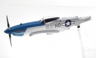 Blue P51D Fuselage PNP for TopRC 4 CH Yellow Mini P-51D RC Warbird Airplane