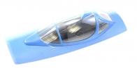 Canopy, AF Model MiG-17 Blue Turbine for AF Model 11 CH Blue White MiG-17 RC Turbine Jet