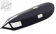 Canopy LX SR-71 for BlitzRCWorks 6 CH SR-71 Blackbird V2 RC EDF Jet