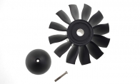Changesun 12-Blade Ducted Fan rotor w/ Shaft Adapter ( ) for AF Model | AeroFoam 12 CH Tricolor Aermacchi MB-339 105mm RC EDF Jet